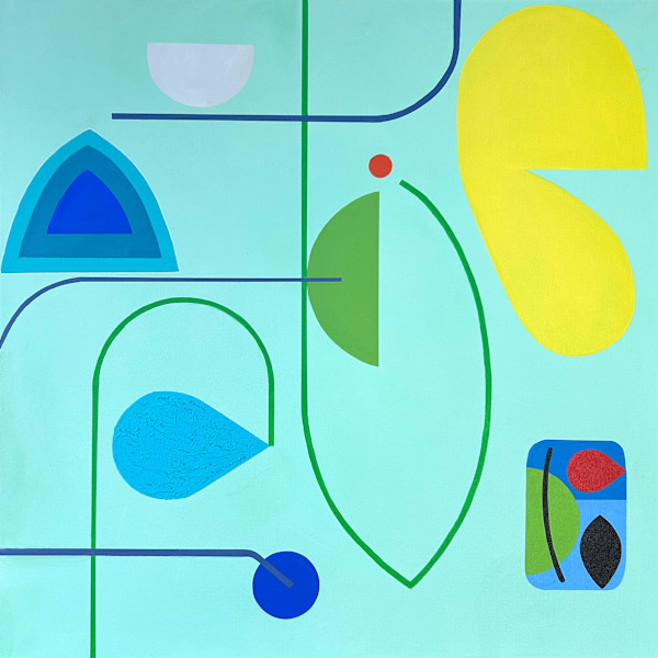 First Green, 2024 by Marion Griese Art Studio, Image 1.