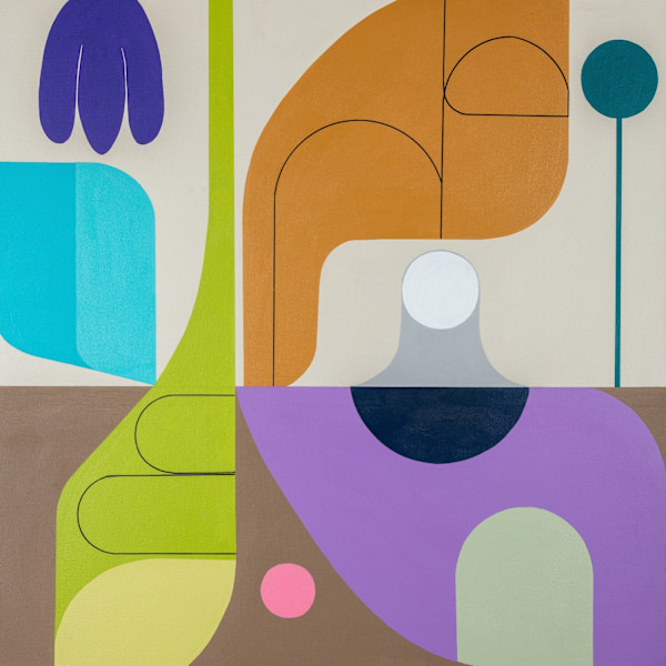 Slow Meetings and Intersections by Marion Griese Art Studio, Image 1.