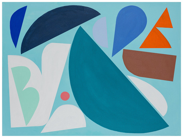 Half Moon Morning, 2025 by Marion Griese Art Studio