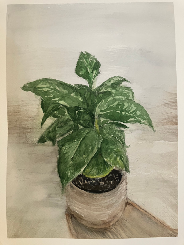 Leafy Pot by Ben Bull