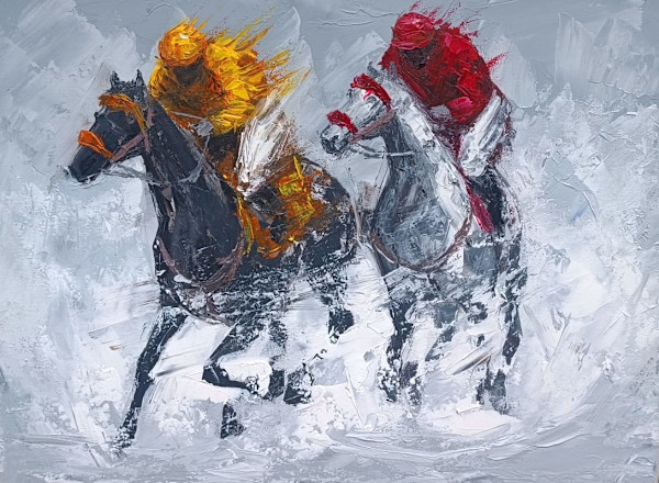 Horse Race II by Akeem Adeleke