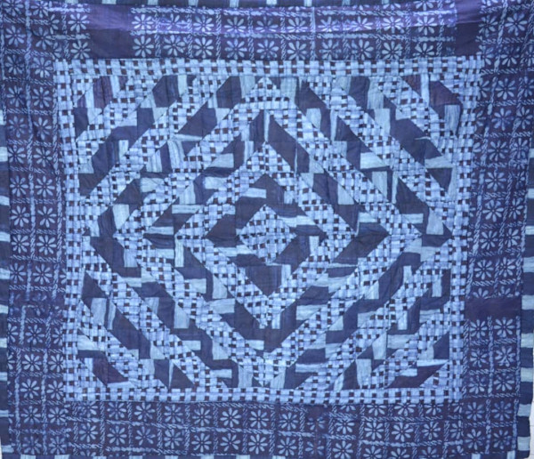 Adire Quilt 4 by Nike Okundaye