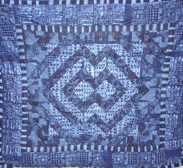 Adire Quilt 9 by Nike Okundaye