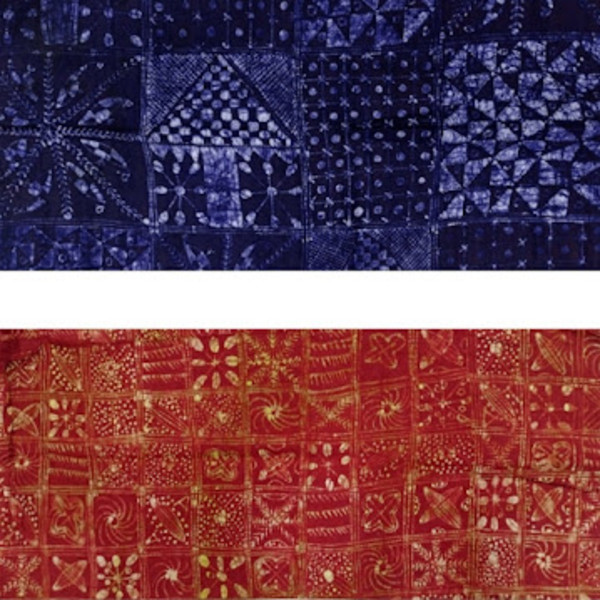 Adire - Batik Textile Series 3 by Femi Ologe