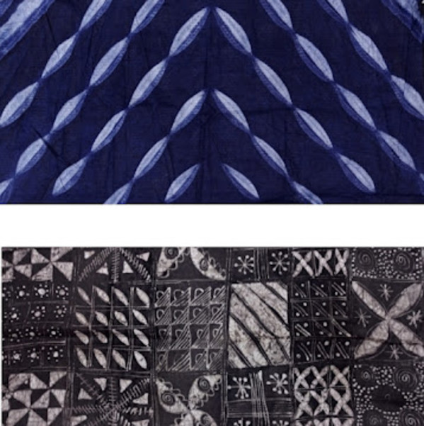 Adire - Batik Textile Series 4 by Femi Ologe