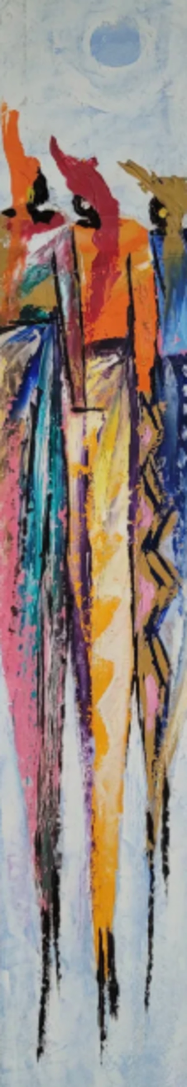ARO META (THREE IN UNITY) by Kehinde Balogun, Image 1.