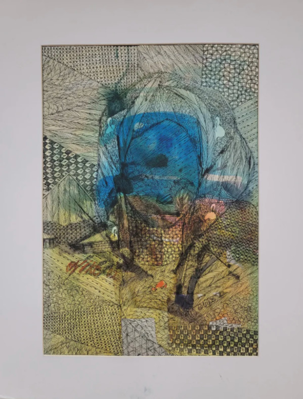 VILLAGE WOMAN by Nike Okundaye, Image 1.
