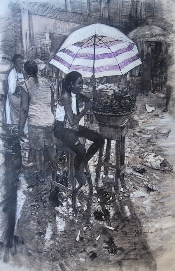 Sunday Market by Stephen Osuchuckwu