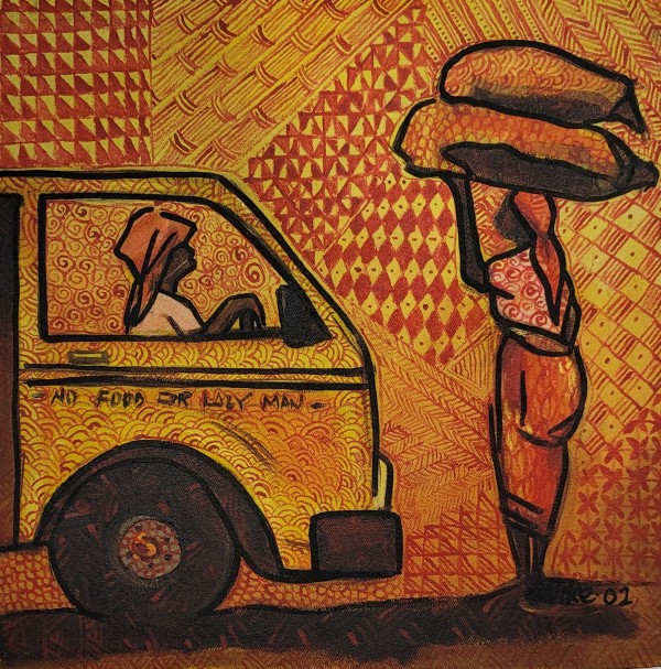Yellow of Lagos by Nike Okundaye