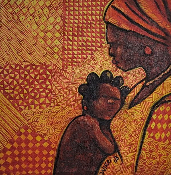 Motherhood by Nike Okundaye, Image 4.