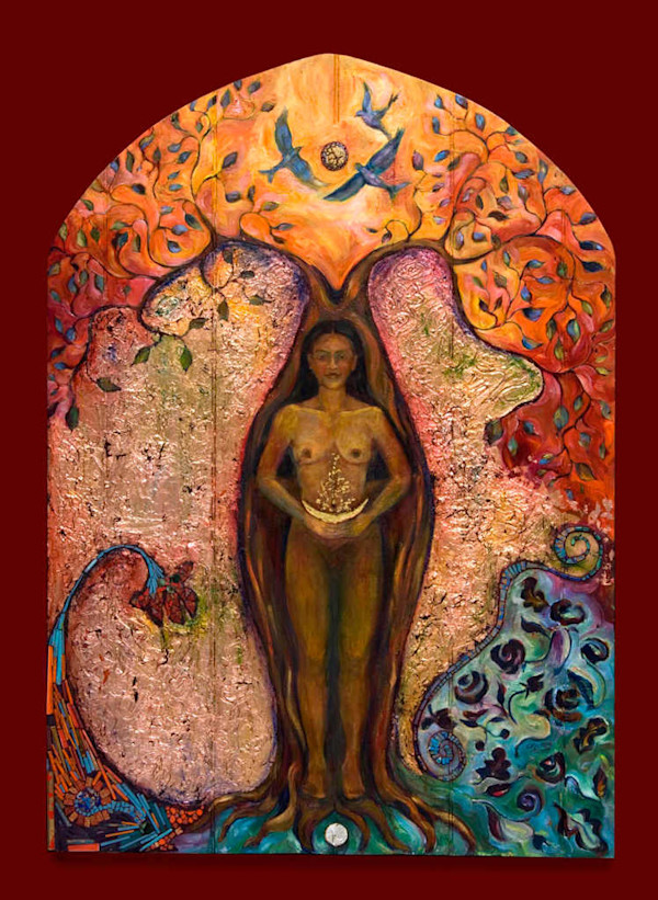 Eve and the Tree of Knowledge by Cristina Acosta