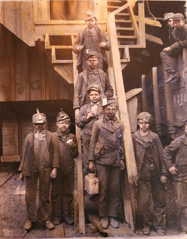 Breaker Boys, Kingston, Pennsylvania, c 1900.