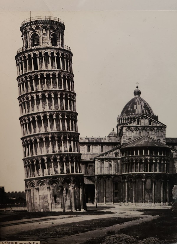 Cathedral and Tower, Pisa, circa 1880