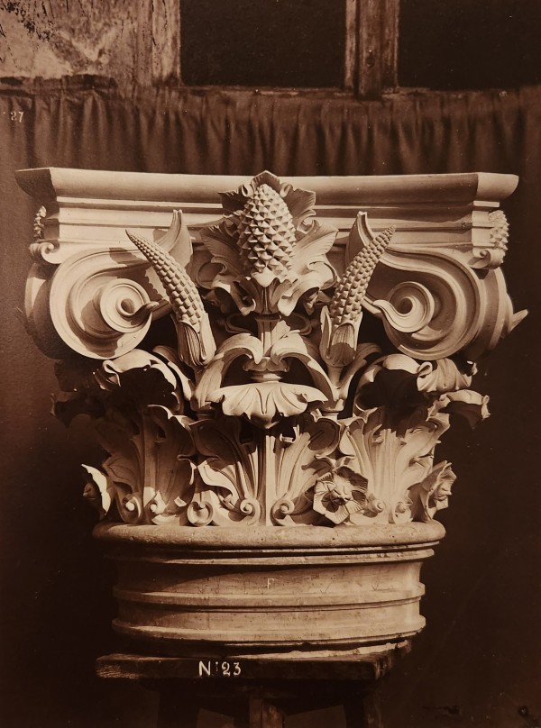 Ornamental Sculpture from the Paris Opera House, 1865