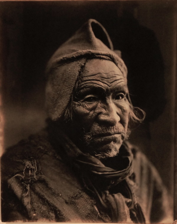 Portrait of Elderly Incan Man