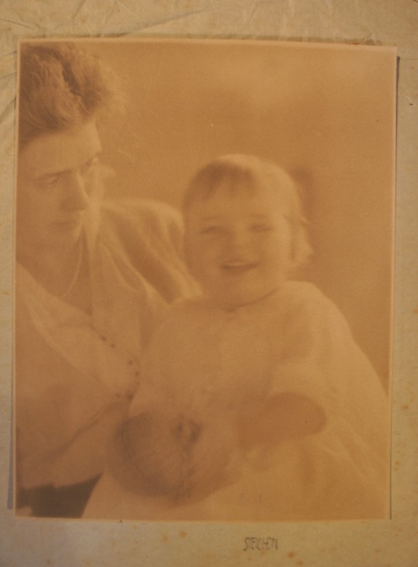 Steichen portrait mother and child by Edward Steichen