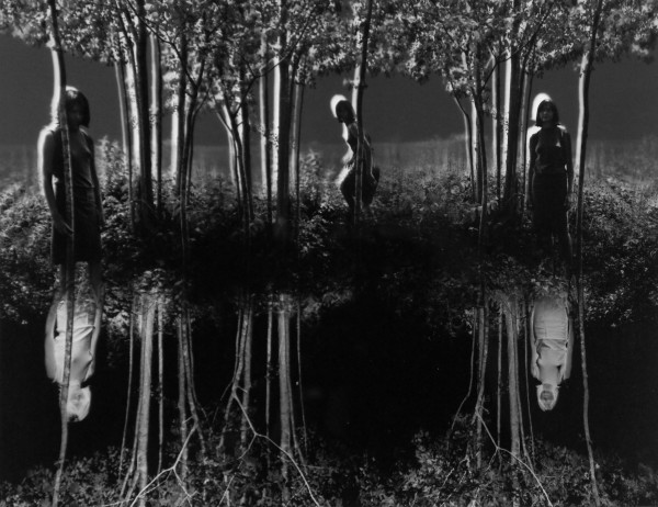 Small Woods Where I Met Myself by Jerry Uelsmann