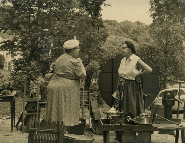 New England Yard Sale by Clemens Kalischer