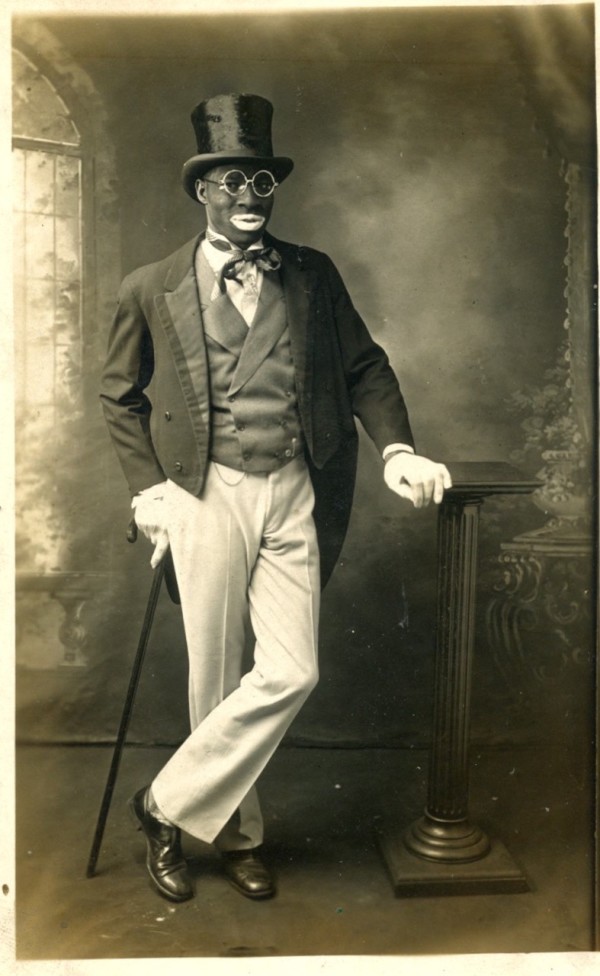 African-American man in blackface