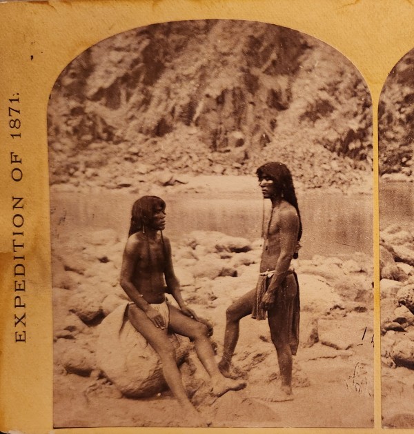 "Types of Mojave Indians": From set of 50: Expeditions of 1871-1873 by Timothy O'Sullivan