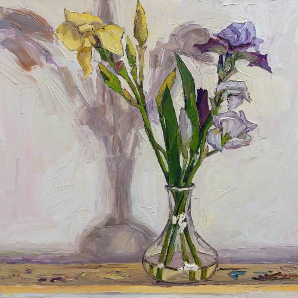 North Light Irises by Jivan Lee