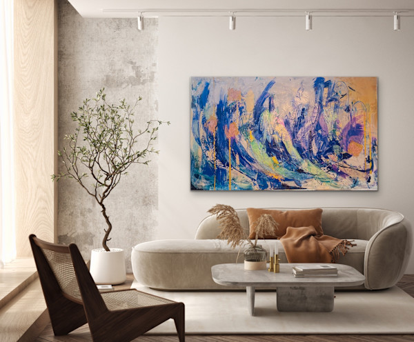 Windswept 40 x 65 by Sandra chu