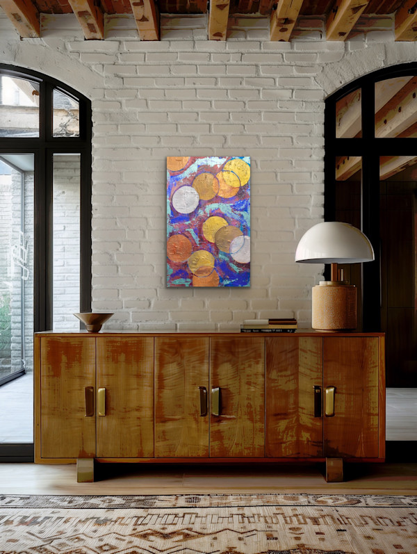 Many Moons 36 x 24 by Sandra chu