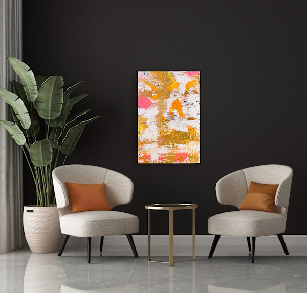 Pink Haze 24 x 36 by Sandra chu