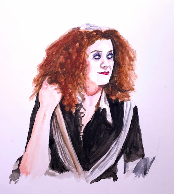 “Magenta at Midnight” by Gabriela Morales