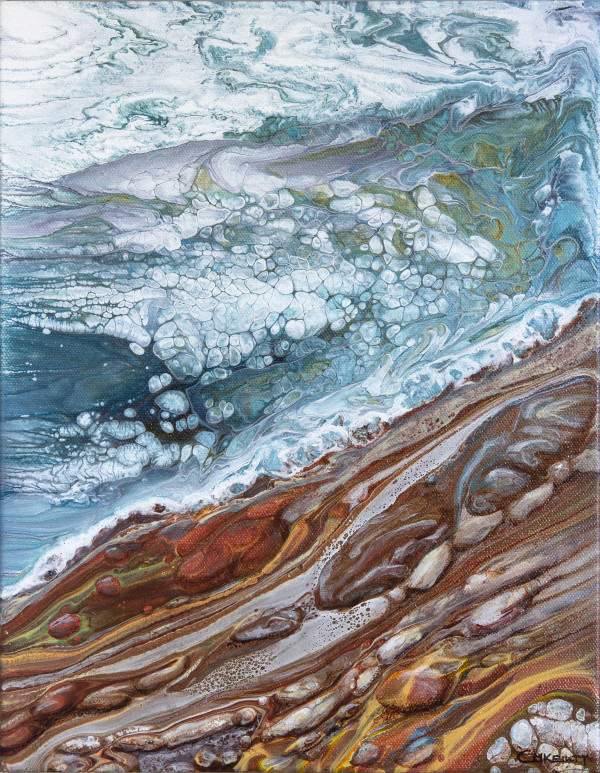 Pebbled Shores by Cecilia Keilty