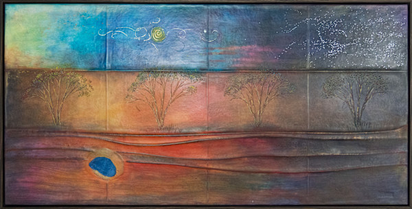 Daybreak to Nightfall by Molly Coy ARTIST  .  Alan Coy PHOTOGRAPHER