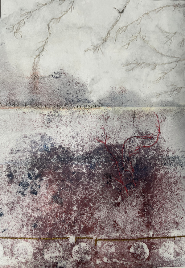 Misty morning by Molly Coy ARTIST  .  Alan Coy PHOTOGRAPHER