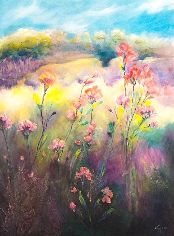 Fragile Flowers by Molly Coy ARTIST  .  Alan Coy PHOTOGRAPHER