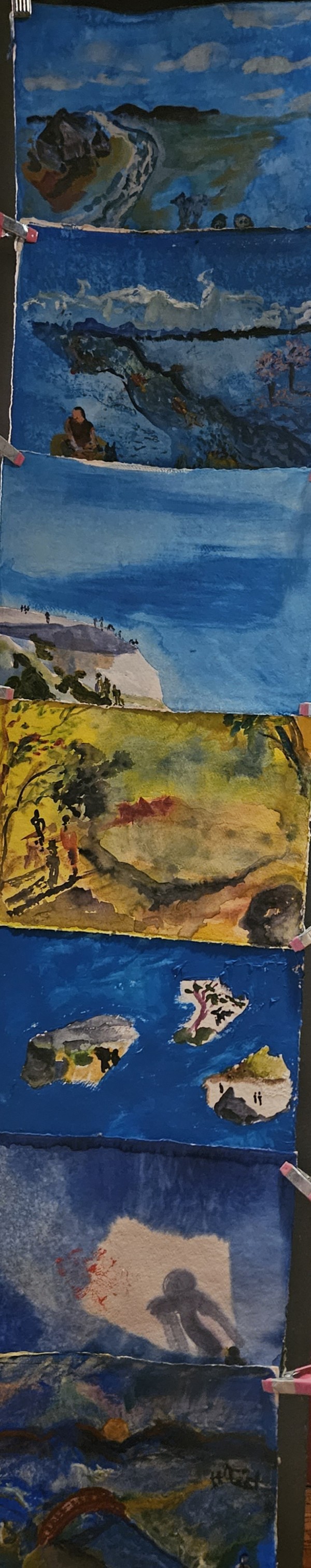Occupied Landscape Series by Ellen Frank