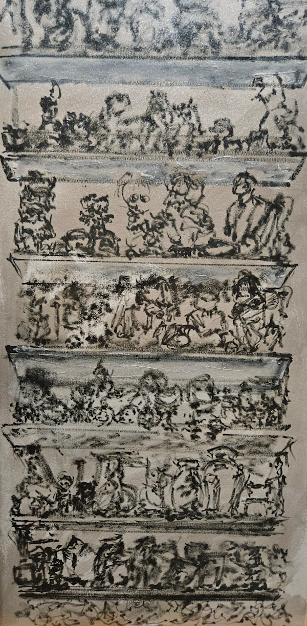 Bookshelve by Ellen Frank