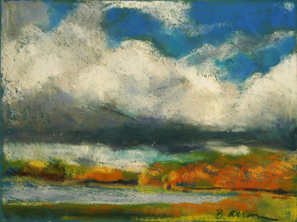 Fall Clouds by Barbara  Abram