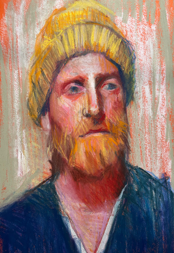 Gold Cap by Barbara  Abram