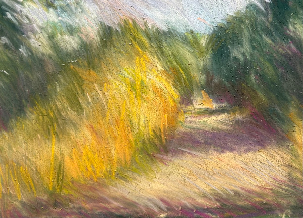 Follow that color. by Barbara  Abram