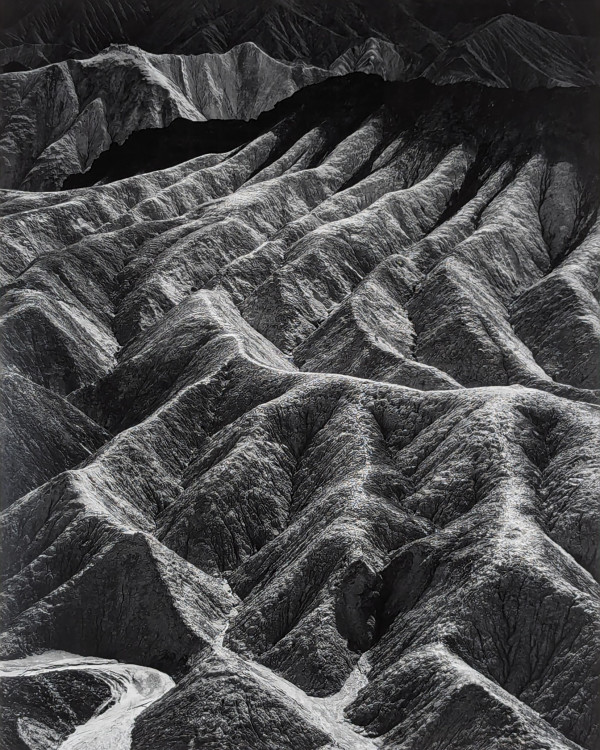 Zabriske Point, Death Valley National Monument, California by Ansel Adams