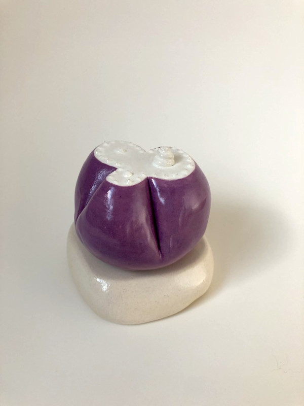 Violet Bud 1 by Nikki Renee Anderson