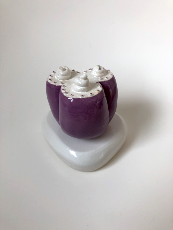 Violet Bud 2 by Nikki Renee Anderson