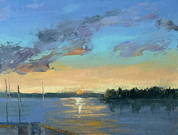 View From the Lobster Pound by Janie Snowden