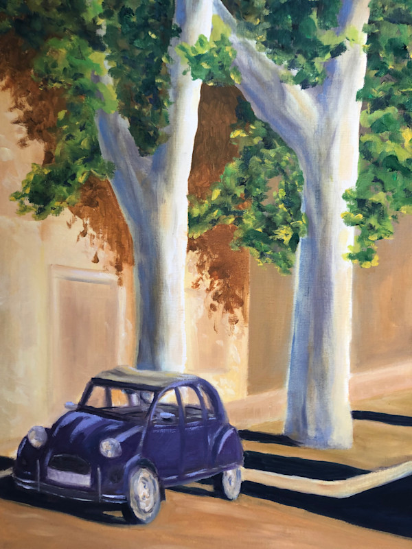 Deux Chevaux by Janie Snowden