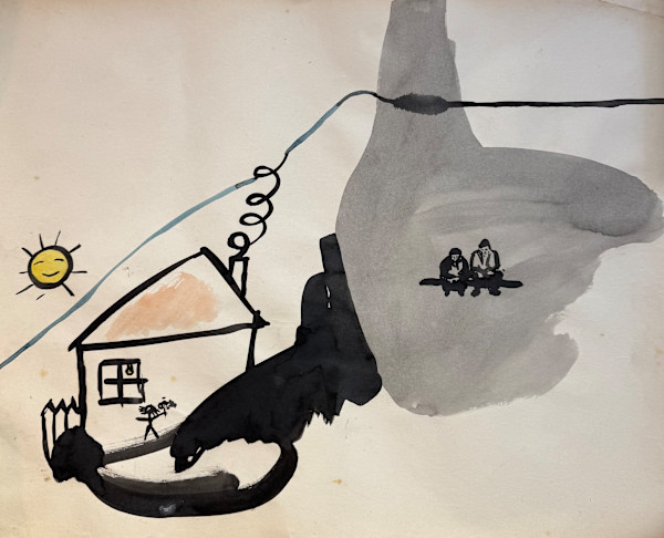 Village by Tedo Rekhviashvili