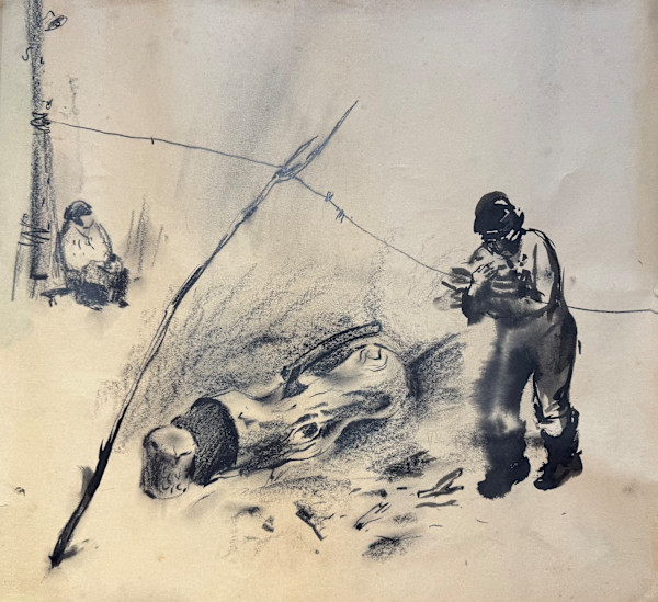 Grandparents by Tedo Rekhviashvili