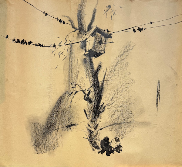 Grandparents - The Bird by Tedo Rekhviashvili