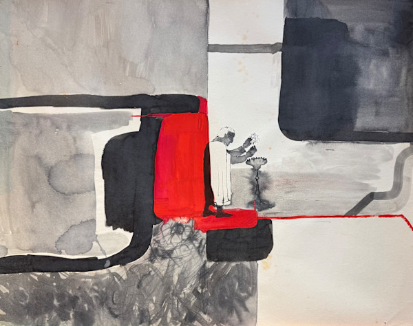 The Prayer by Tedo Rekhviashvili