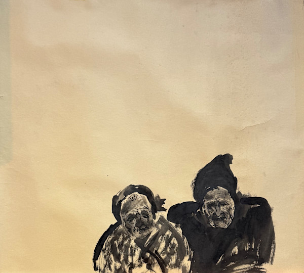 Grandparents by Tedo Rekhviashvili