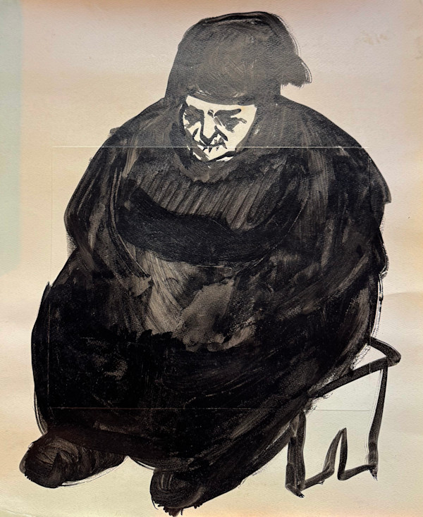 Grandma by Tedo Rekhviashvili