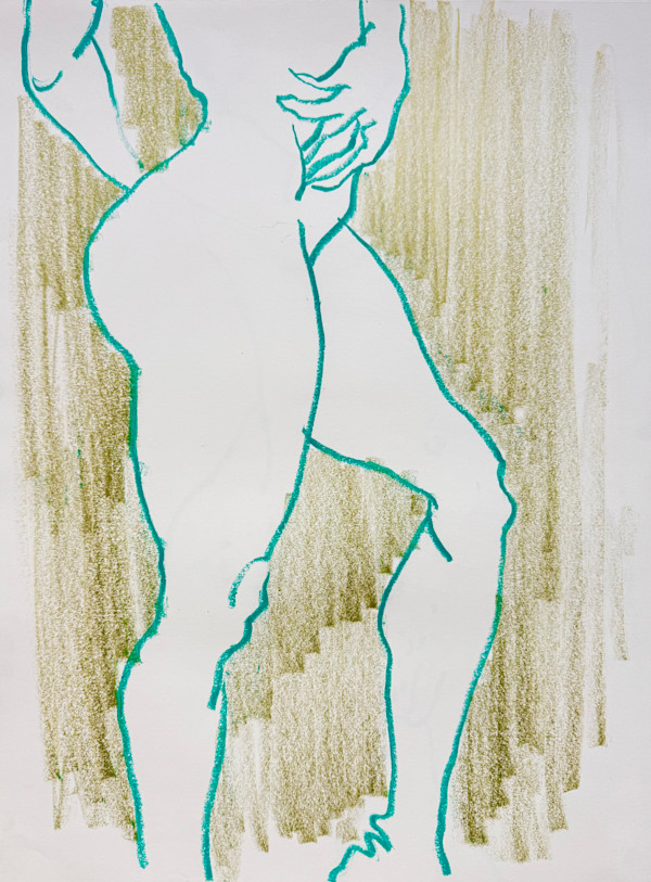 Life Drawing by Tedo Rekhviashvili